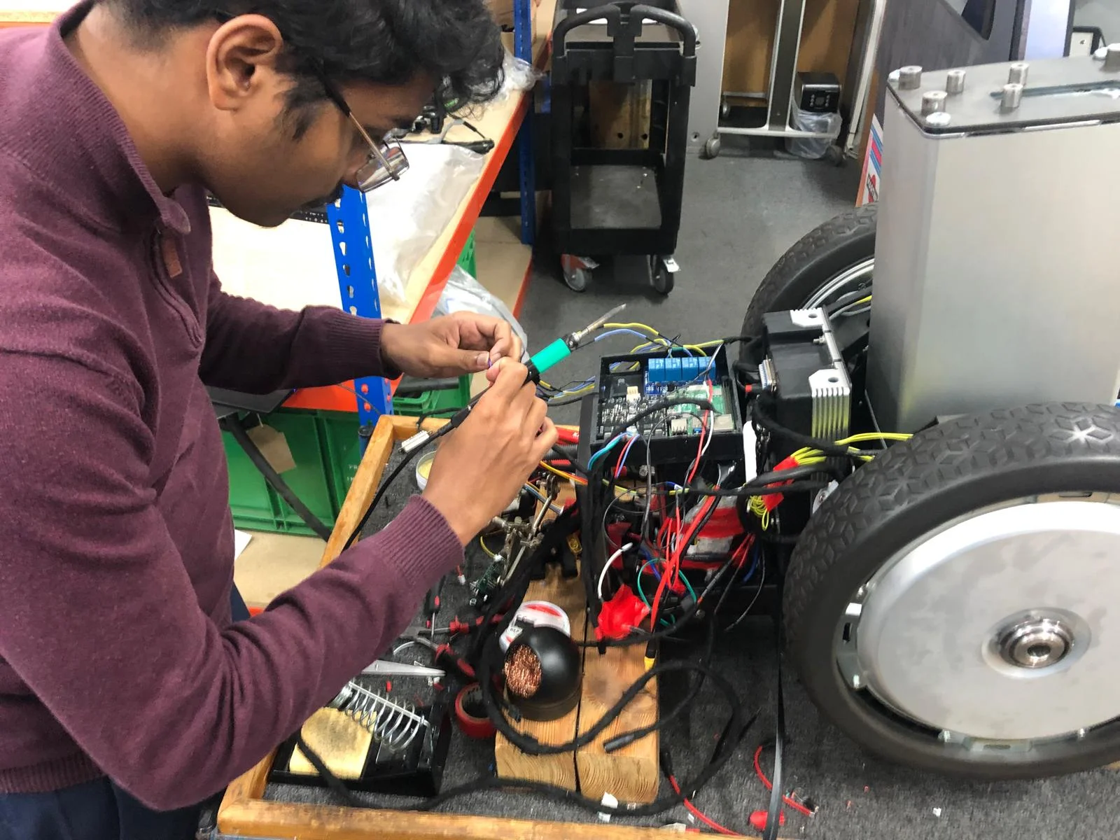 David Joseph, founder of DZbotics